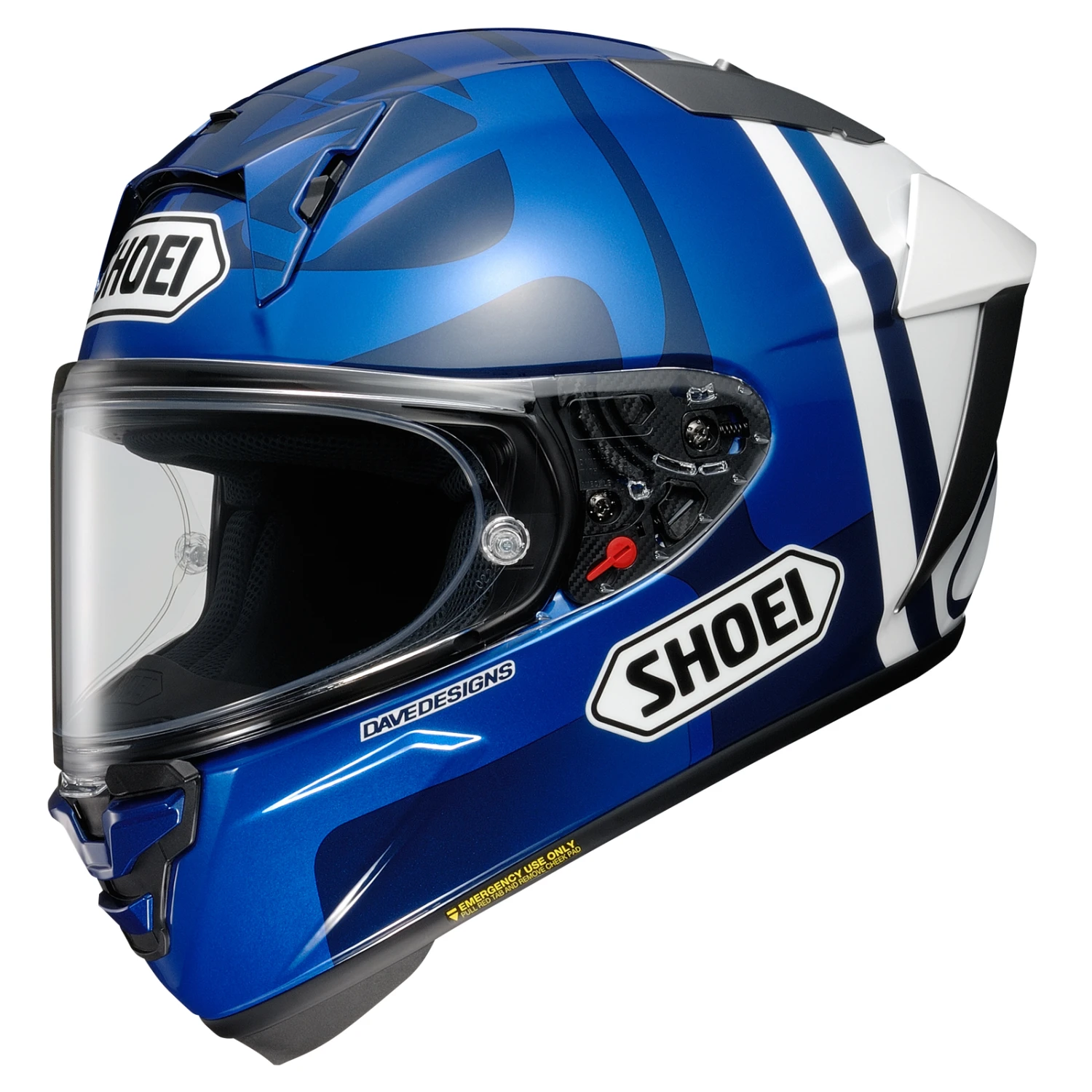 Shoei X-Fifteen Marquez 73 V2 3 Shoei X-Fifteen Marquez 73 V2