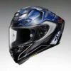 Shoei X-Spirit 3 Aerodyne TC2 Blue Helmet -Shoei Store AERODYNE20TC220BLUE