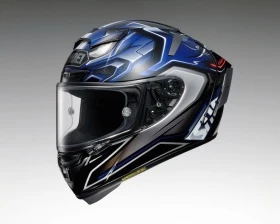 Shoei X-Spirit 3 Aerodyne TC2 Blue Helmet 3 Shoei X-Spirit 3 Aerodyne TC2 Blue Helmet