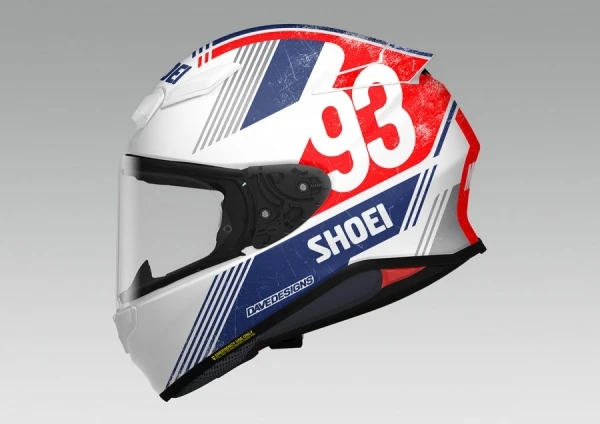 Shoei NXR2 MM93 Retro TC10 3 Shoei NXR2 MM93 Retro TC10
