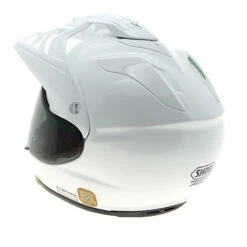 Shoei Hornet ADV - Gloss White -Shoei Store Shoei Hornet ADV Gloss White rear quarter 225342