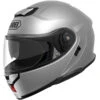 Shoei Neotec 3 - Gloss Light Silver 1 Shoei Neotec 3 - Gloss Light Silver -Shoei Store shoei flip front helmet neotec 3 gloss light silver