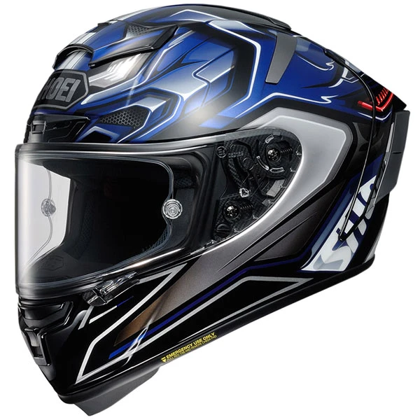 Shoei X-Spirit 3 - Aerodyne TC-2 Blue 3 Shoei X-Spirit 3 - Aerodyne TC-2 Blue