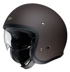 Shoei J·O Helmet - Solid 12 Shoei J·O Helmet - Solid -Shoei Store shoei jo helmet solid matte brown