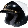 Shoei RJ Platinum-LE Hi-Rise Helmet -Shoei Store shoei rj platinum le hi rise helmet black white