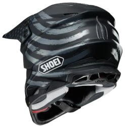 Shoei VFX-EVO Faithful Helmet -Shoei Store shoei vfxevo faithful helmet matte black s ilver 3